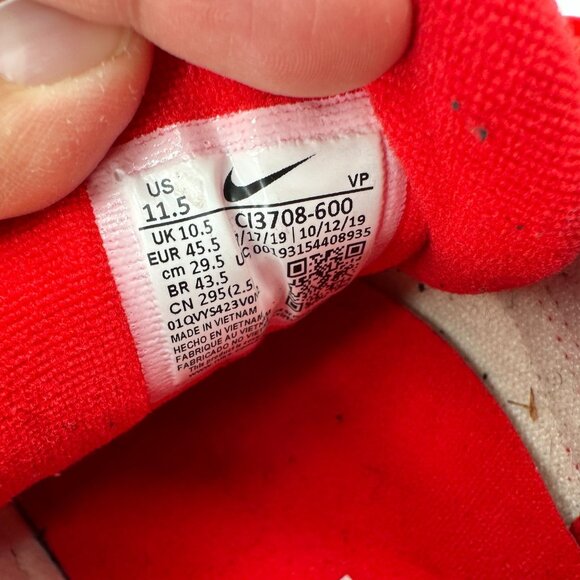 Nike Air Max 97 Men Size 11.5 CI3708-600 Challenge Red Gold Training Shoes - Picture 10 of 11